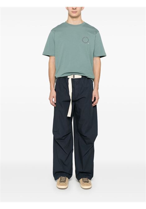 Blue straight trousers Emporio armani - men EMPORIO ARMANI | EM001693AF13906UB109